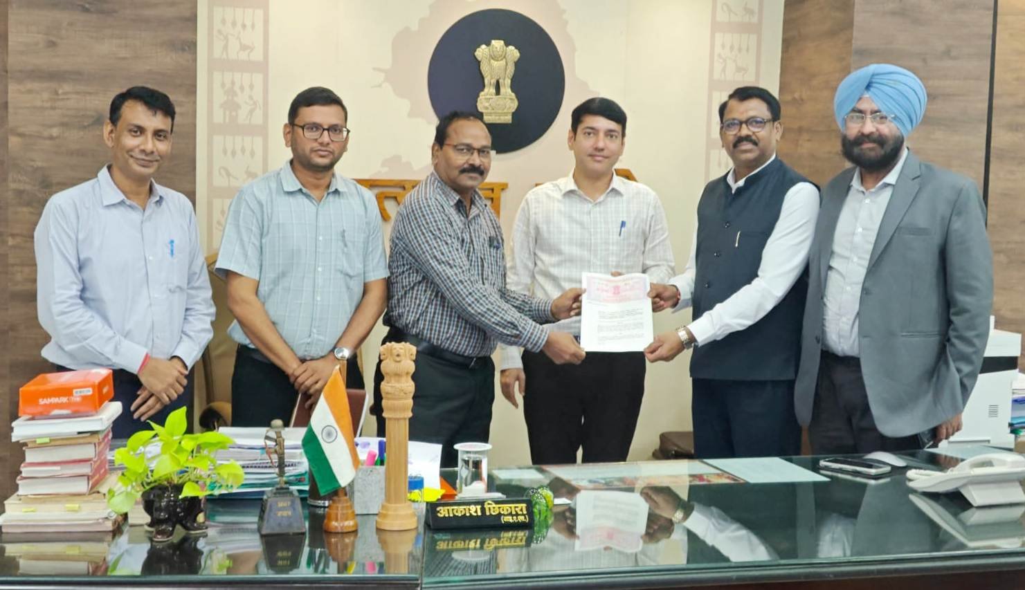 NMDC नगरनार और नगर निगम के बीच हुआ एमओयू 50 लाख की राशि से&nbsp; दलपत सागर बनेगा स्वच्छ व सुंदर